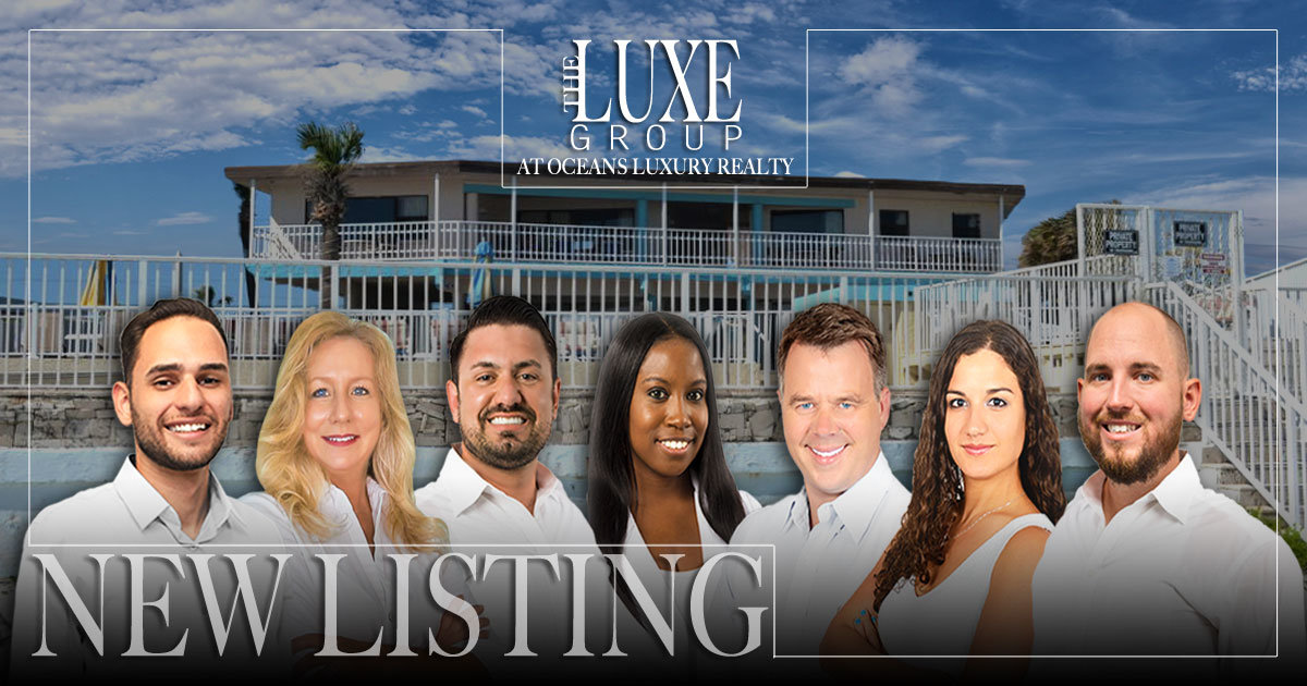 Oceanfront motel for sale in Daytona Beach Shores. Call The LUXE Group 386-299-4043